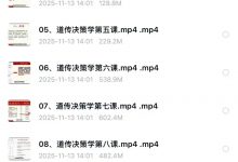 江易-道传奇门习决策学四柱玄机实战课视频21集-六六易学网