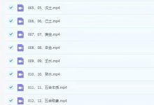 芝芝 象法课程包94集视频-六六易学网