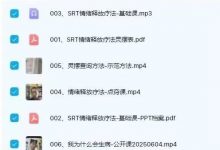 杨飞鸿掌握 心通SRT情绪释放‬疗法 视频音频+课件-六六易学网