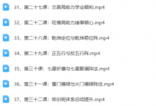 舒涵老师 决策学高阶布局密训班39集视频课-六六易学网