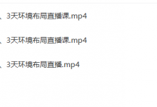 陈路昌2025年12月3天环境布局直播课，速成布局高手-六六易学网