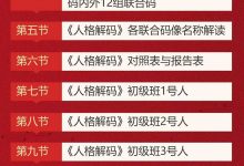 《人格解码》初级班课程➕️ 《人格解码》中级班课程-六六易学网